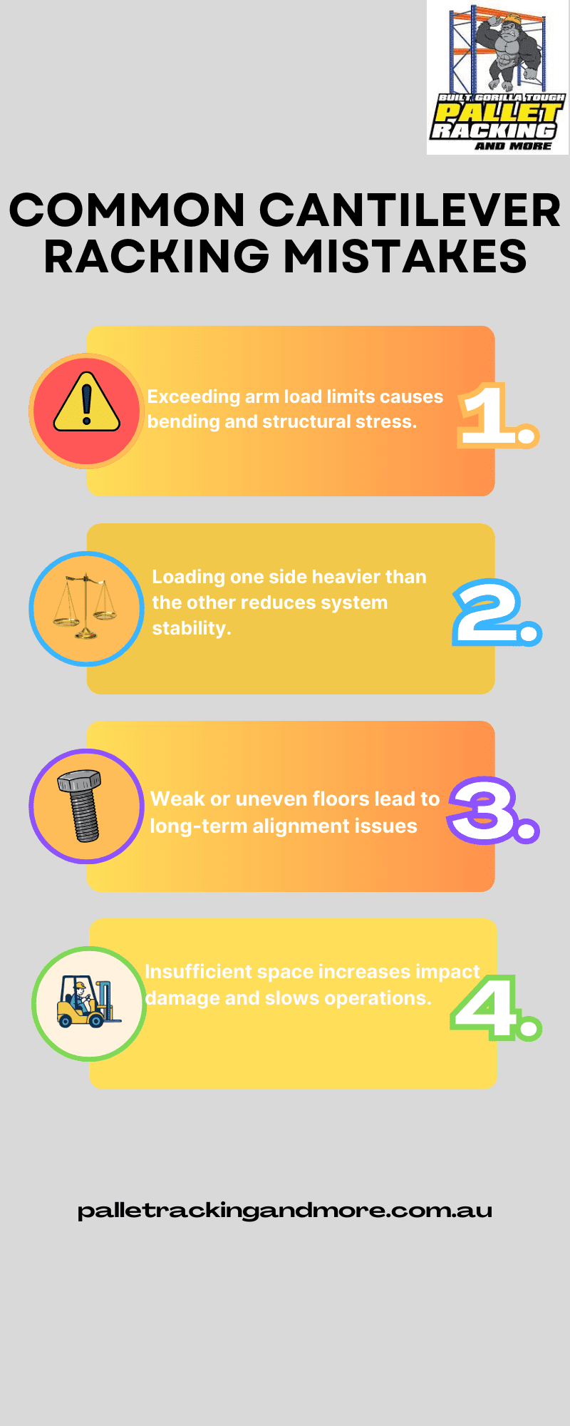 Common Cantilever Racking Mistakes