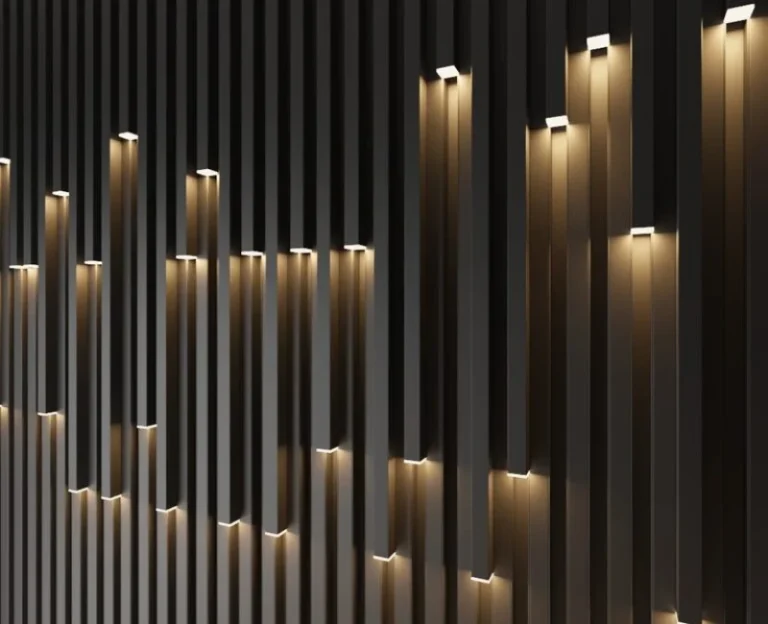 lighting & decorative wall