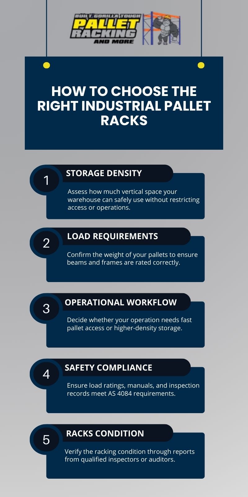 How to Choose the Right Industrial Pallet Racks