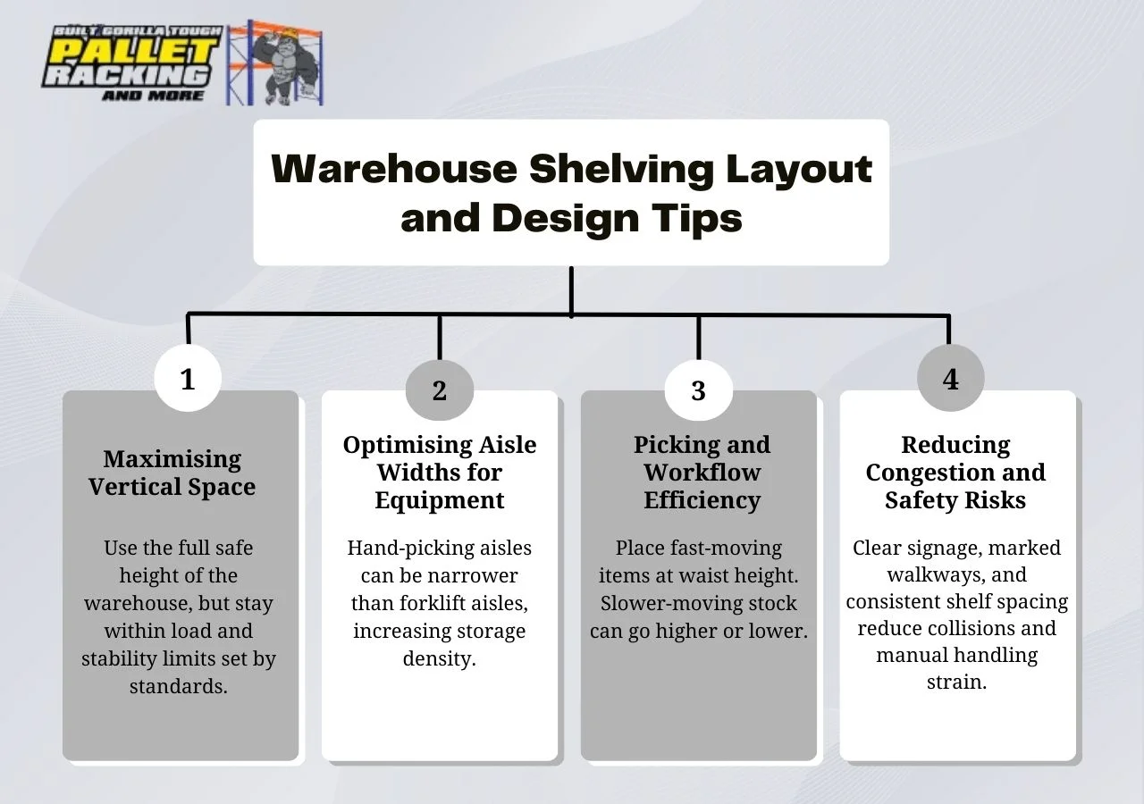 Warehouse Shelving Layout and Design Tips