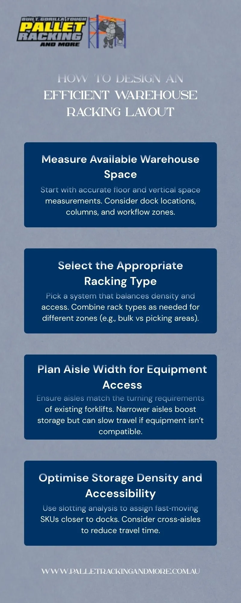 How to Design an Efficient Warehouse Racking Layout