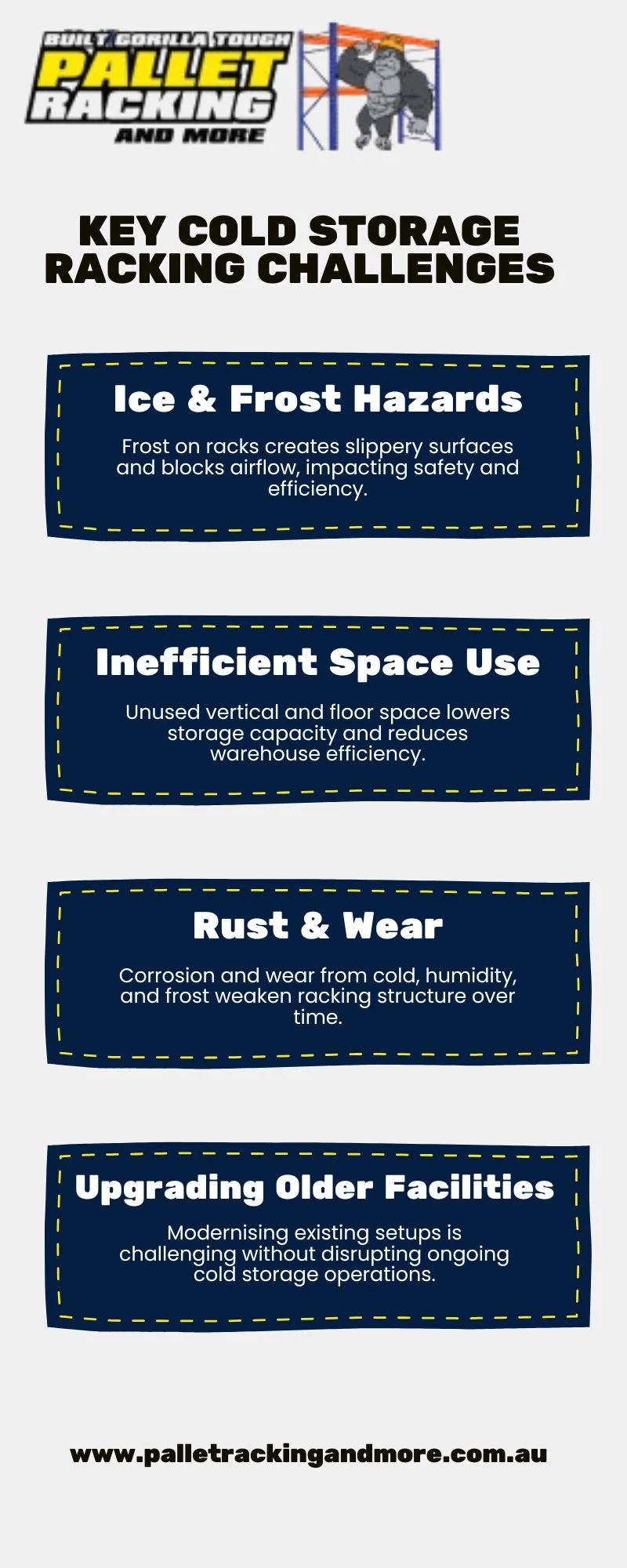 Key Cold Storage Racking Challenges