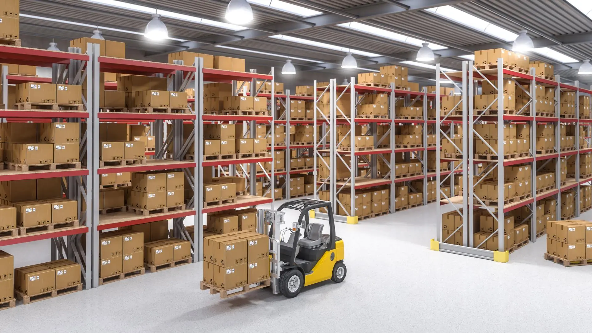 warehouse pallet racking system