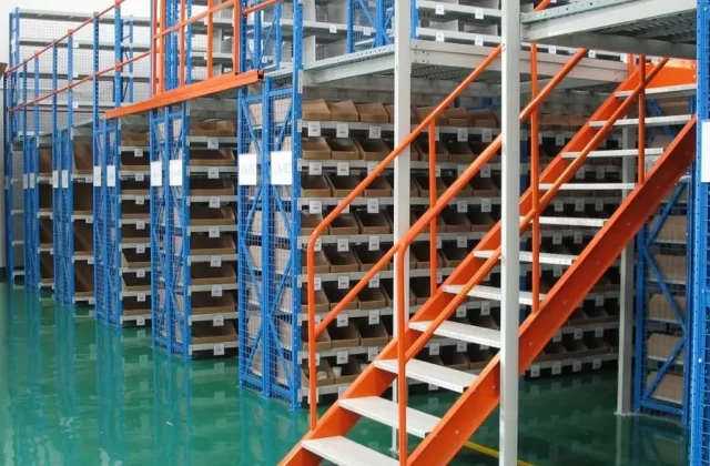 custom mezzanine rack